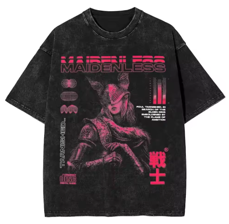 Maidenless Vintage Graphic Tee